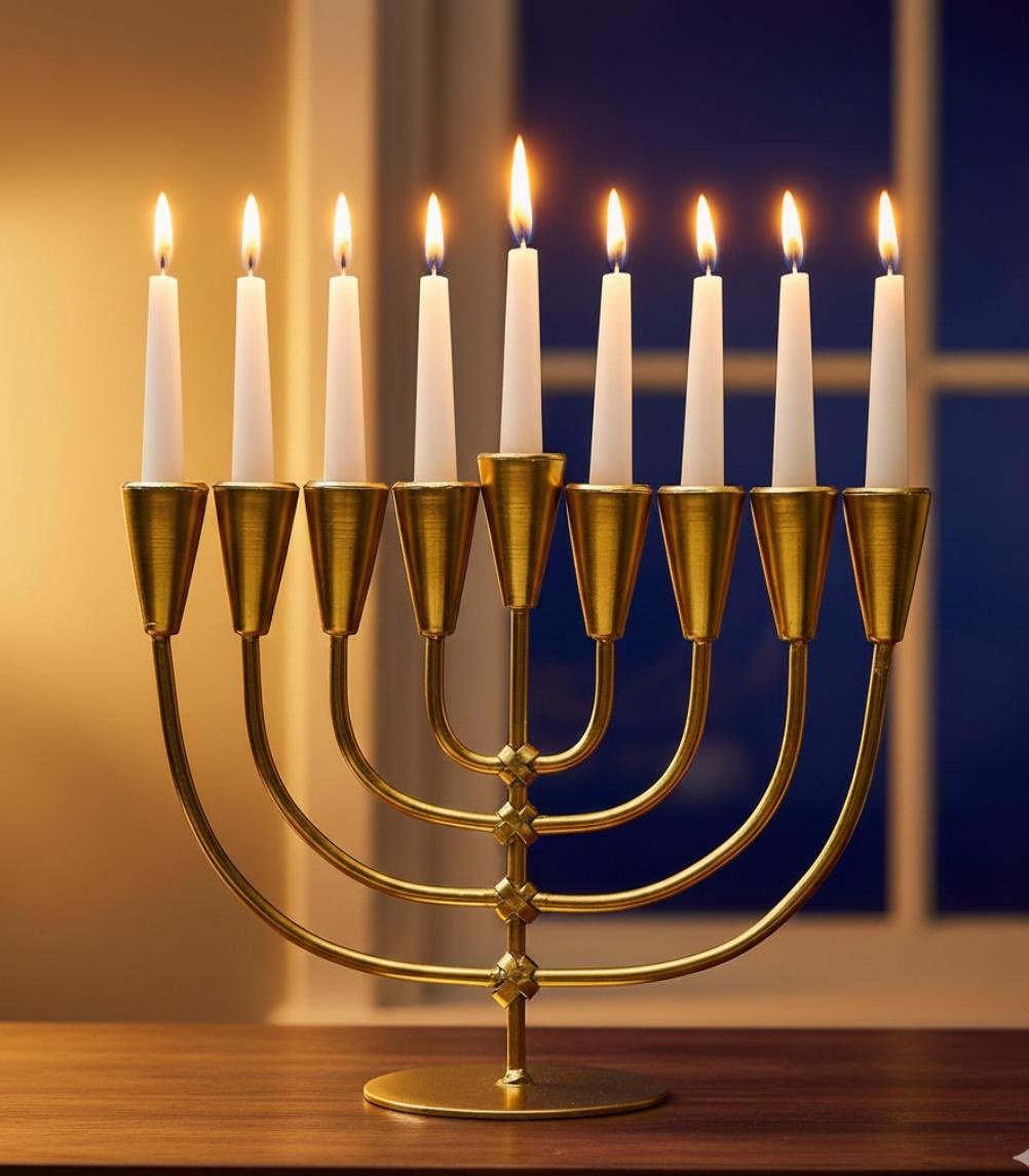 Menorah Brass Candelabra